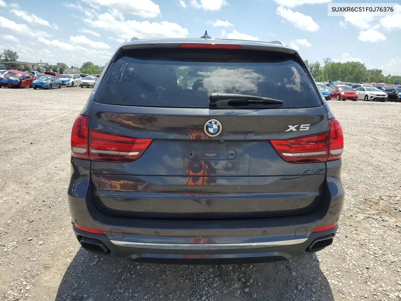 2015 BMW X5 xDrive50I VIN: 5UXKR6C51F0J76376 Lot: 62576945