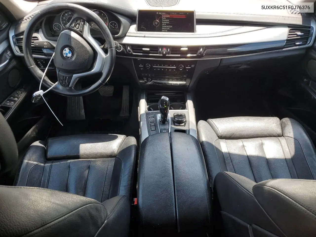 2015 BMW X5 xDrive50I VIN: 5UXKR6C51F0J76376 Lot: 62576945