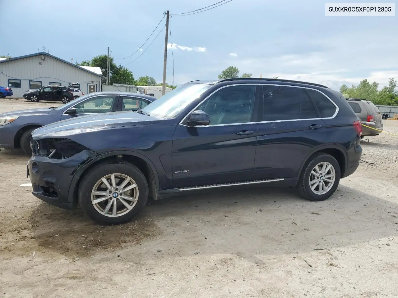 2015 BMW X5 xDrive35I VIN: 5UXKR0C5XF0P12805 Lot: 62897625