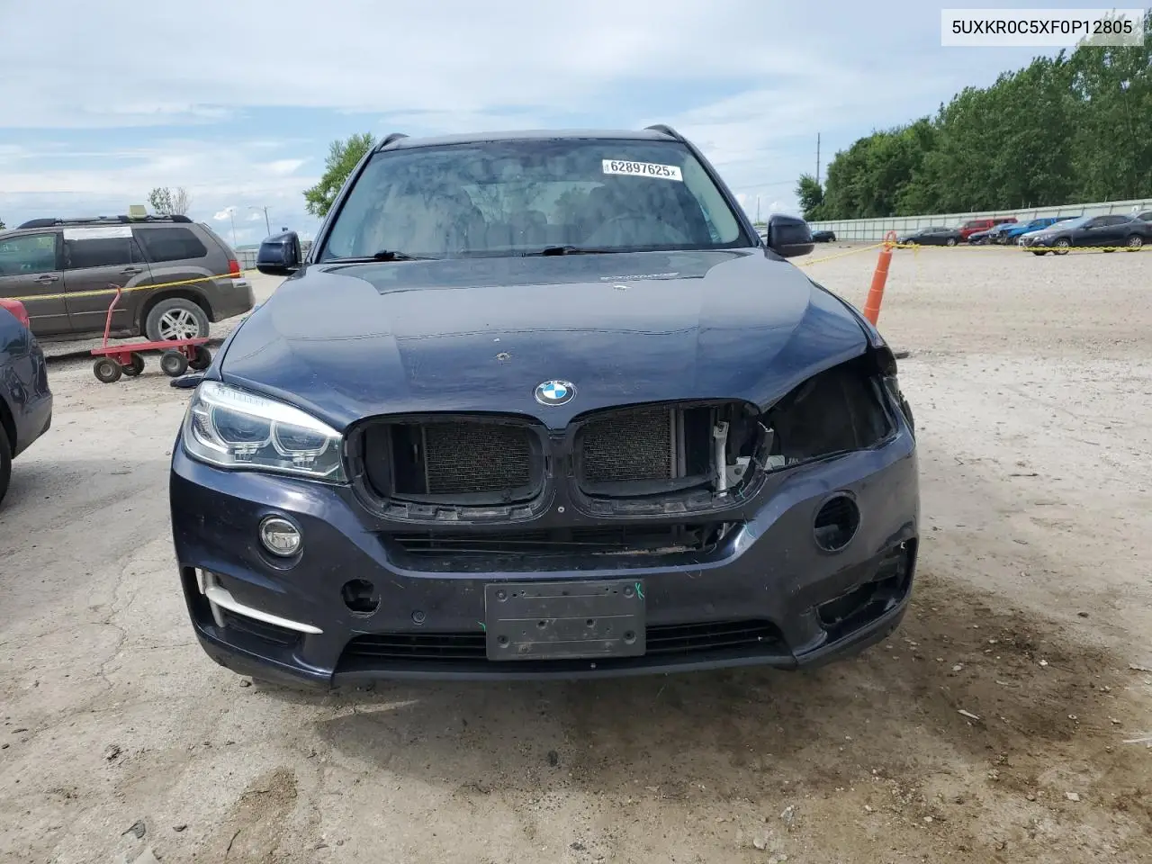 2015 BMW X5 xDrive35I VIN: 5UXKR0C5XF0P12805 Lot: 62897625