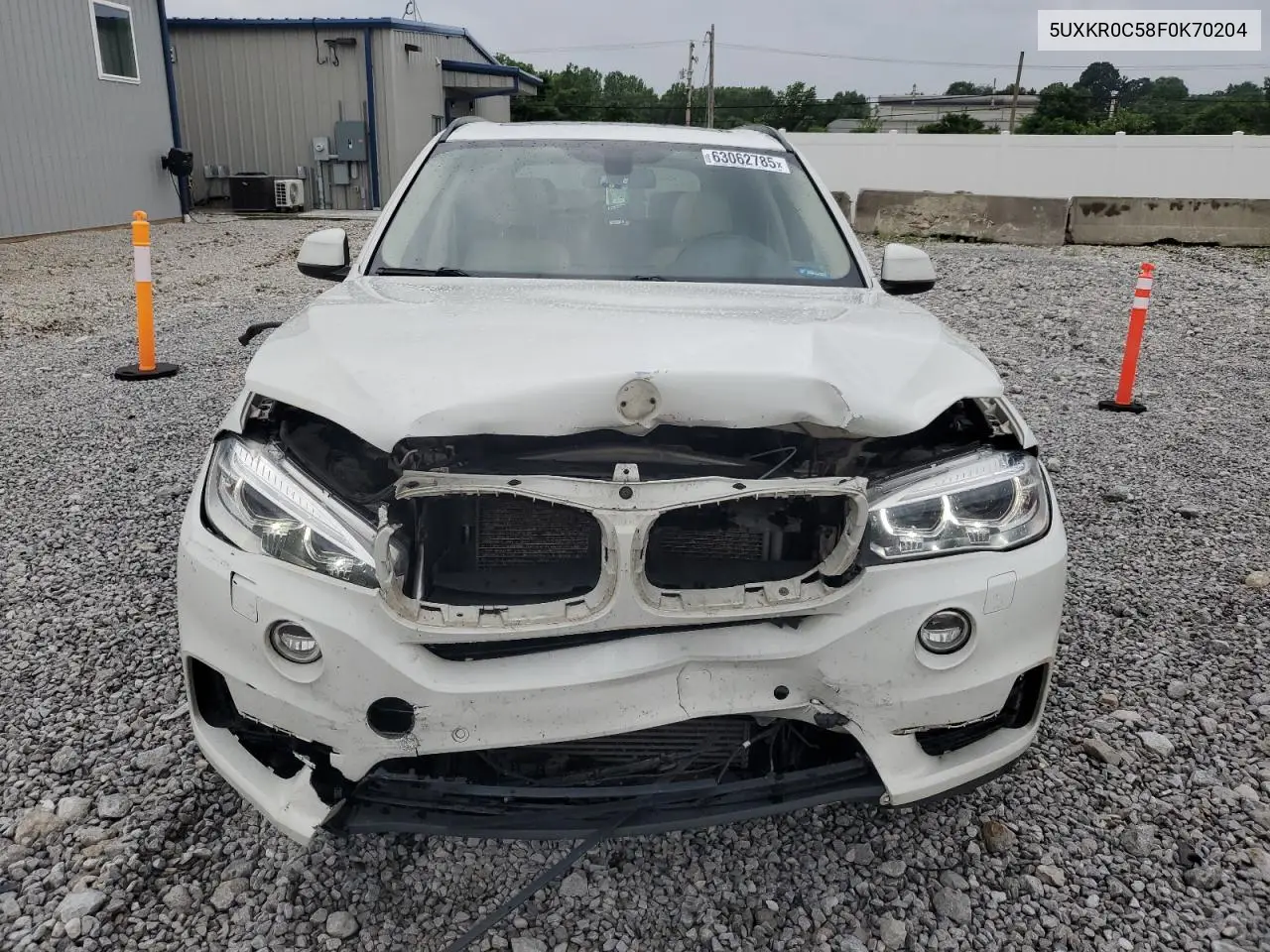 2015 BMW X5 xDrive35I VIN: 5UXKR0C58F0K70204 Lot: 63062785
