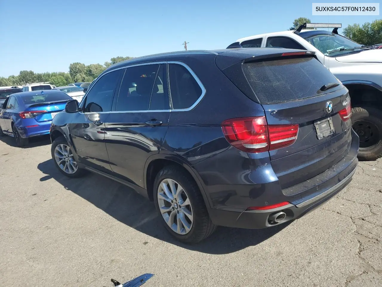 2015 BMW X5 xDrive35D VIN: 5UXKS4C57F0N12430 Lot: 63127145