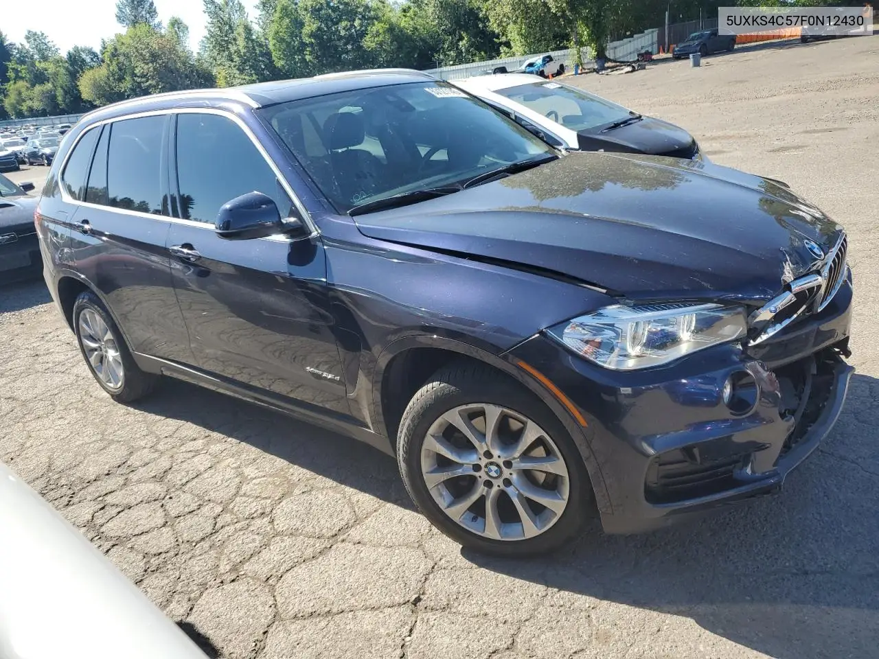 2015 BMW X5 xDrive35D VIN: 5UXKS4C57F0N12430 Lot: 63127145