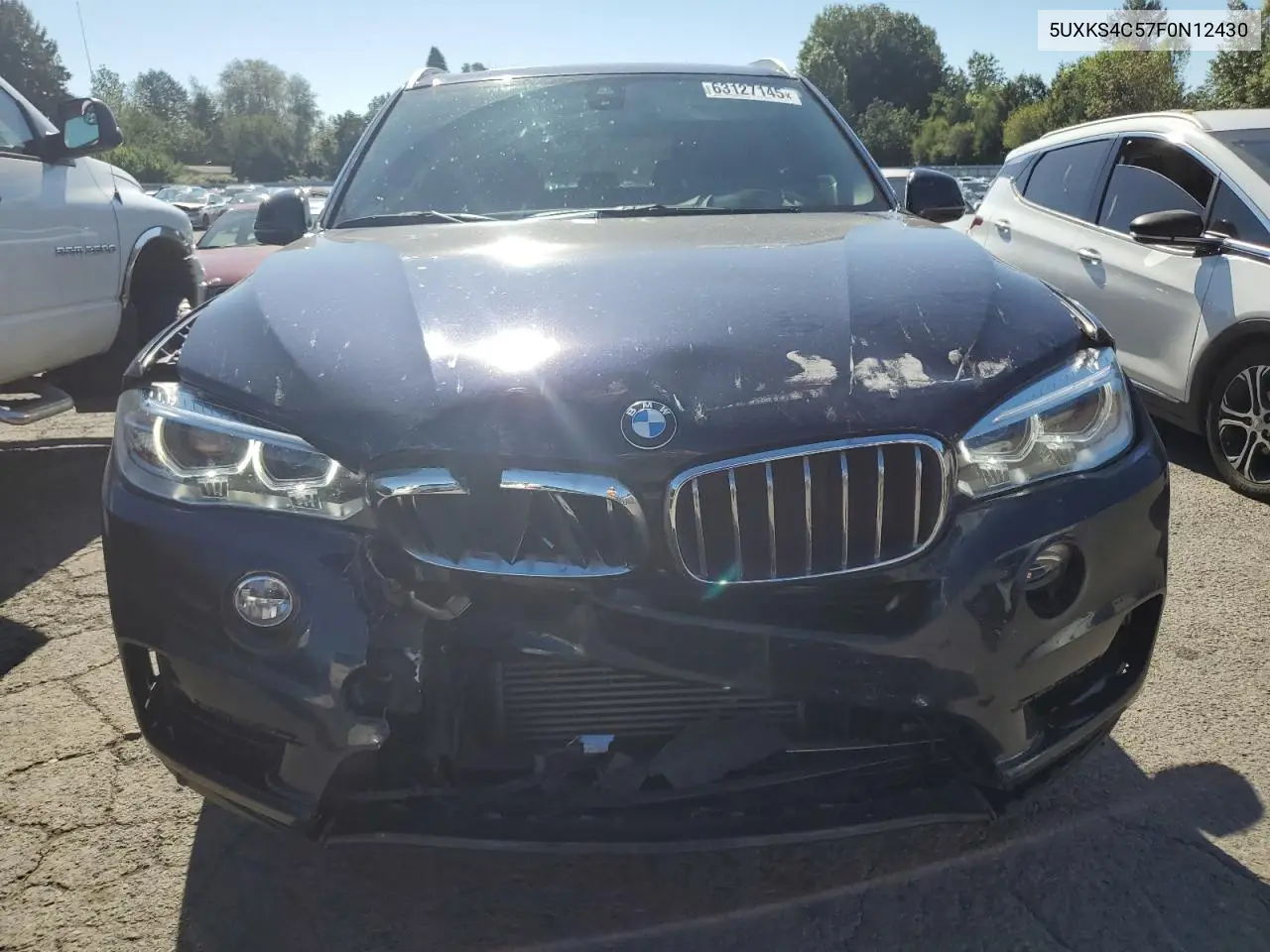 2015 BMW X5 xDrive35D VIN: 5UXKS4C57F0N12430 Lot: 63127145