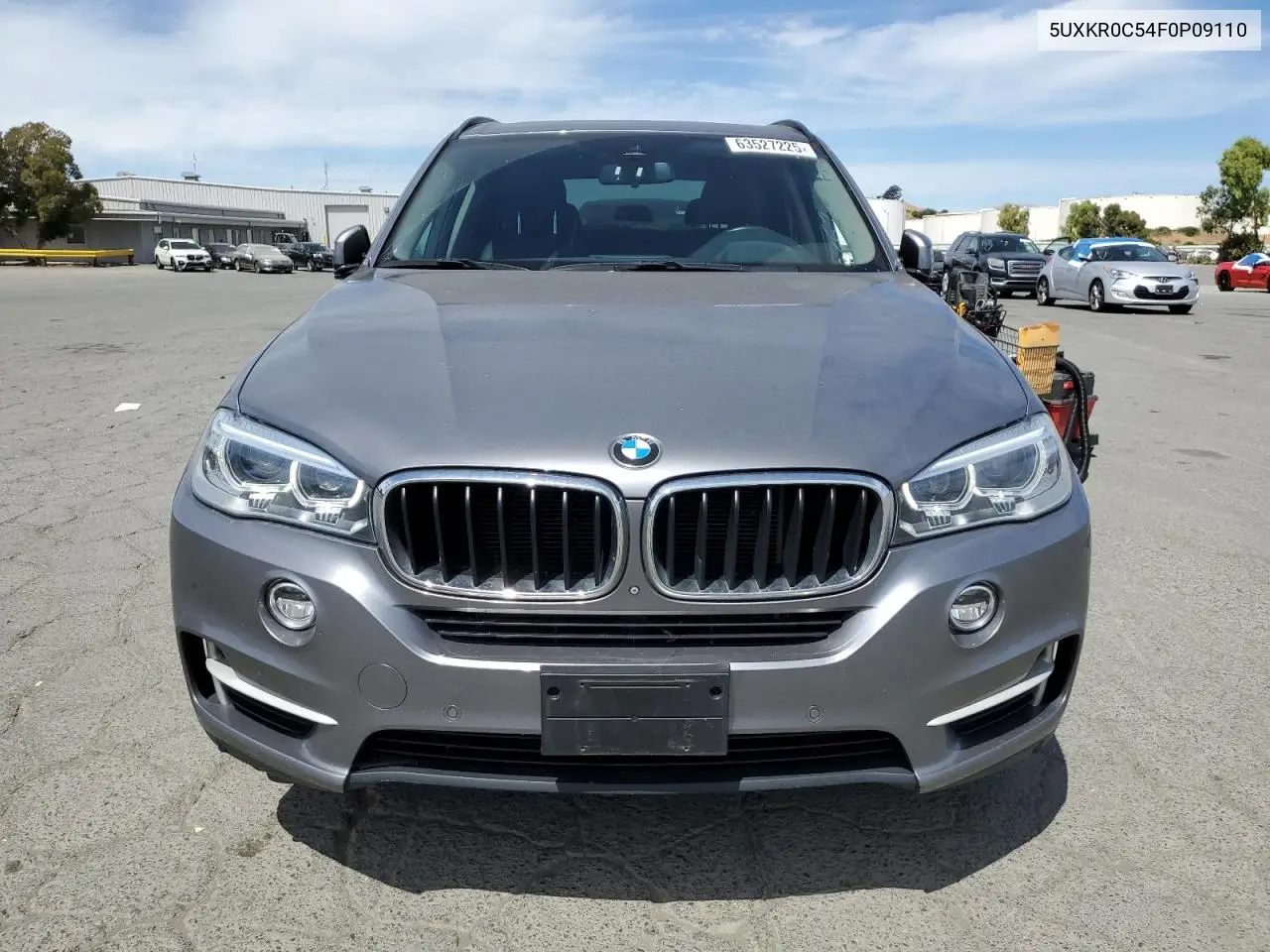 2015 BMW X5 xDrive35I VIN: 5UXKR0C54F0P09110 Lot: 63527225
