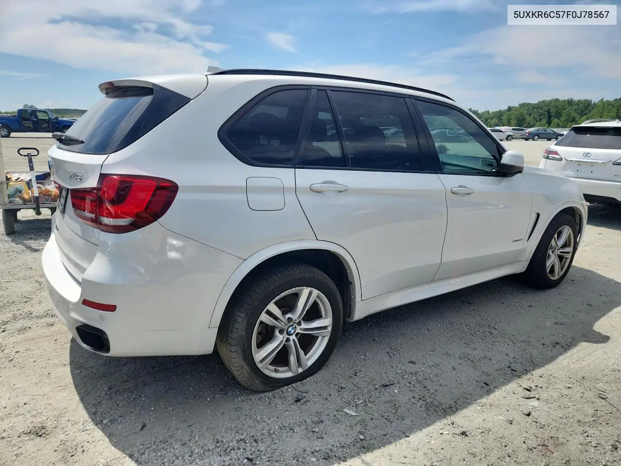 2015 BMW X5 xDrive50I VIN: 5UXKR6C57F0J78567 Lot: 63634215