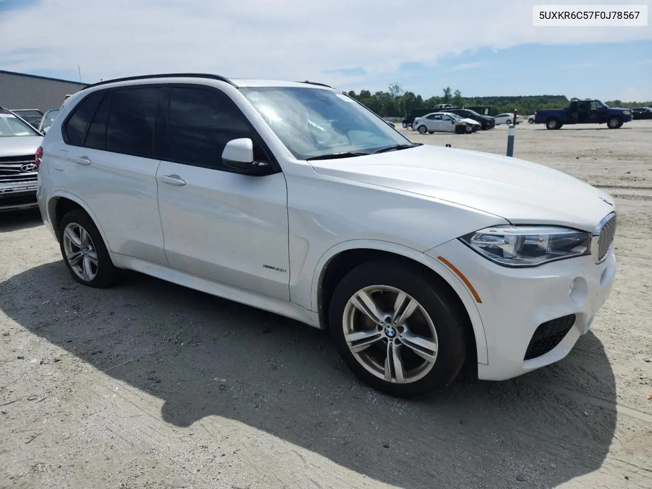 2015 BMW X5 xDrive50I VIN: 5UXKR6C57F0J78567 Lot: 63634215