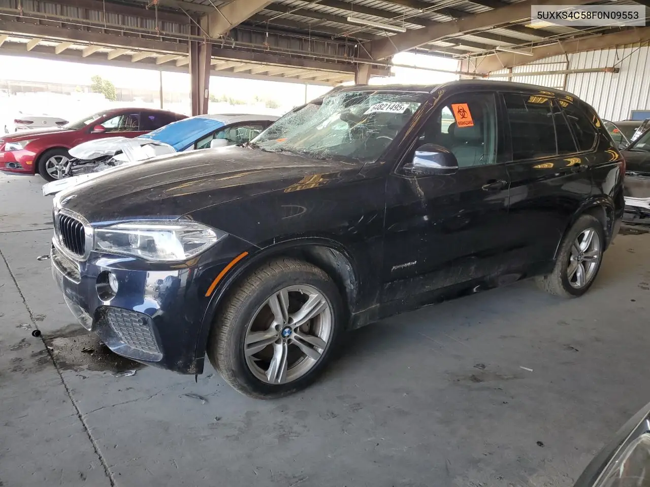 2015 BMW X5 xDrive35D VIN: 5UXKS4C58F0N09553 Lot: 64821495