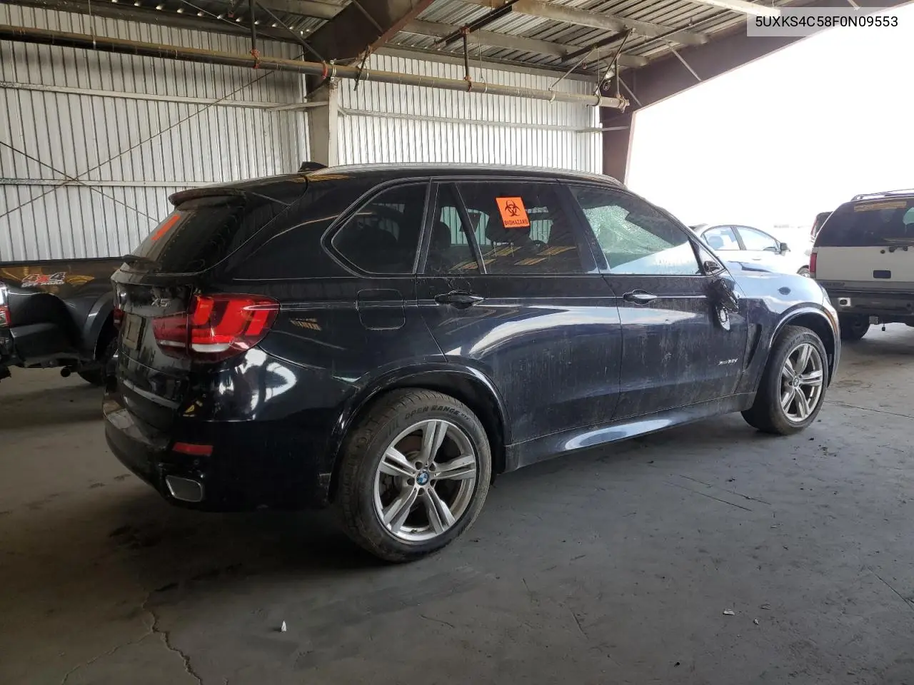 2015 BMW X5 xDrive35D VIN: 5UXKS4C58F0N09553 Lot: 64821495