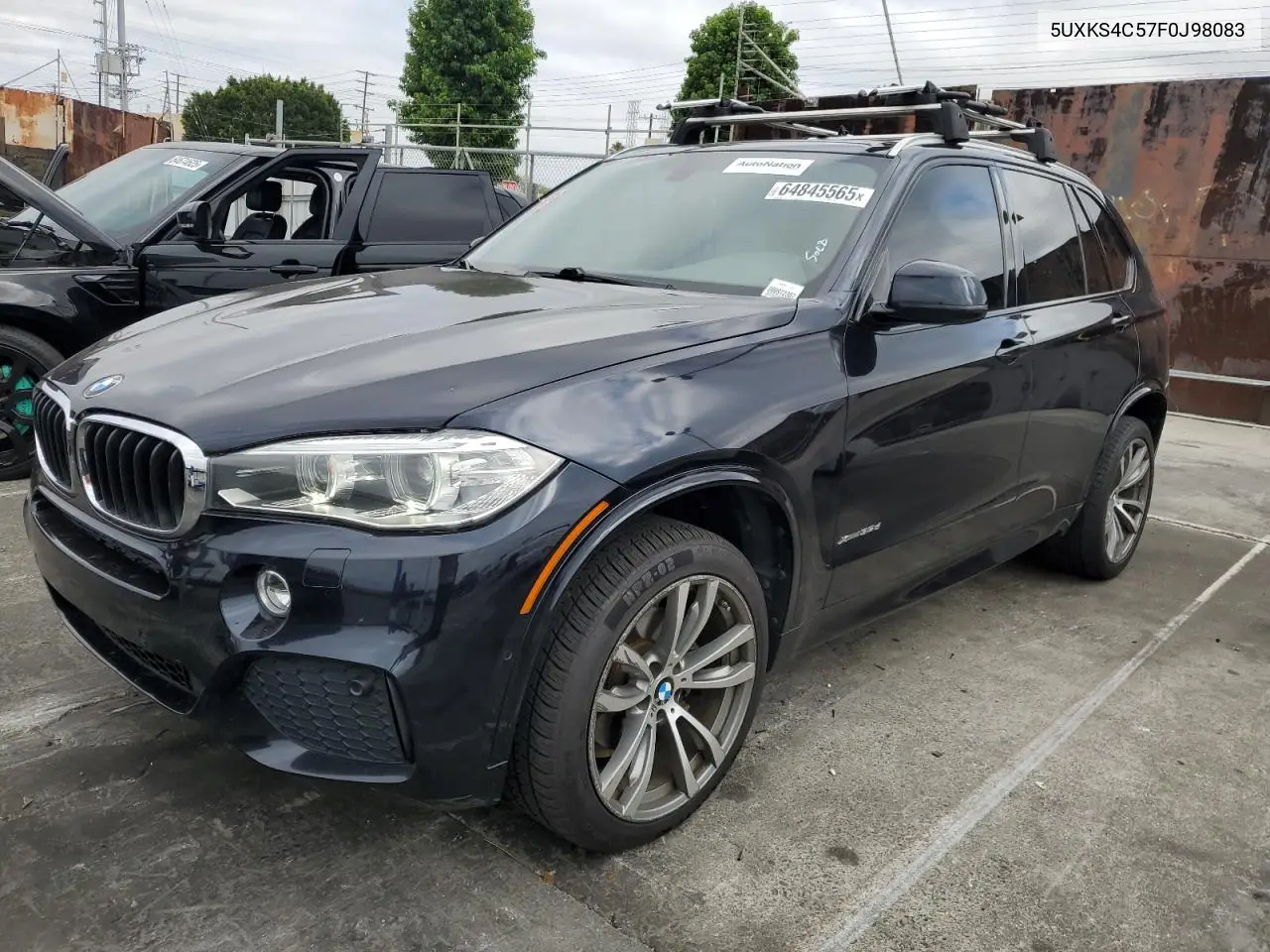 2015 BMW X5 xDrive35D VIN: 5UXKS4C57F0J98083 Lot: 64845565