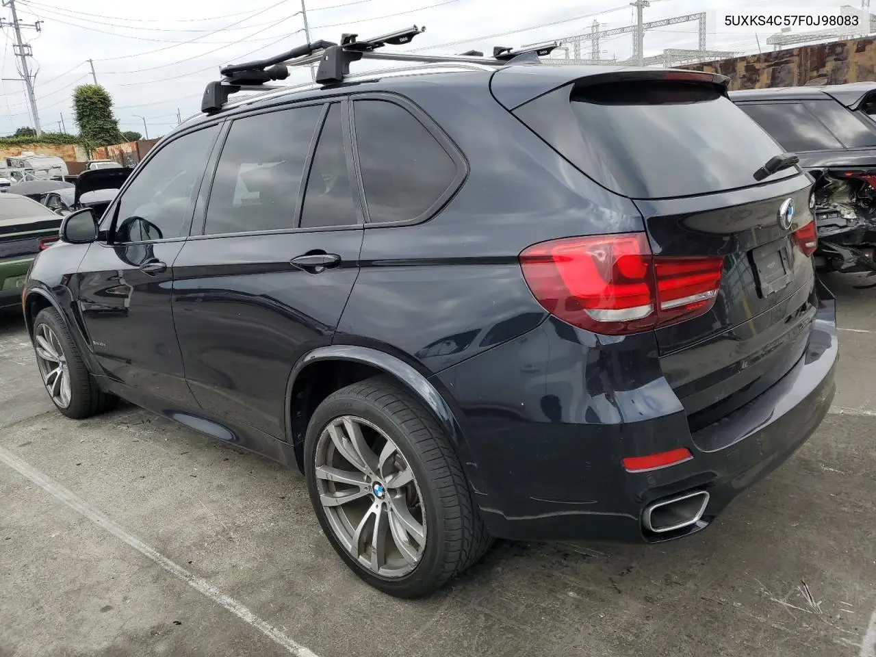 2015 BMW X5 xDrive35D VIN: 5UXKS4C57F0J98083 Lot: 64845565