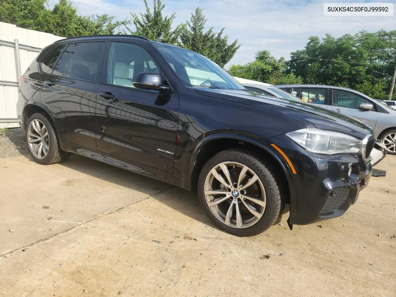 2015 BMW X5 xDrive35D VIN: 5UXKS4C50F0J99592 Lot: 65013185