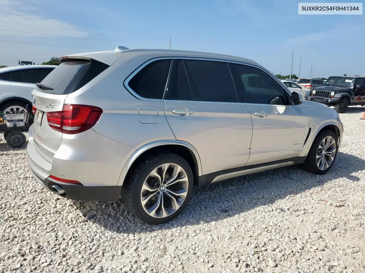 2015 BMW X5 Sdrive35I VIN: 5UXKR2C54F0H41344 Lot: 65070665