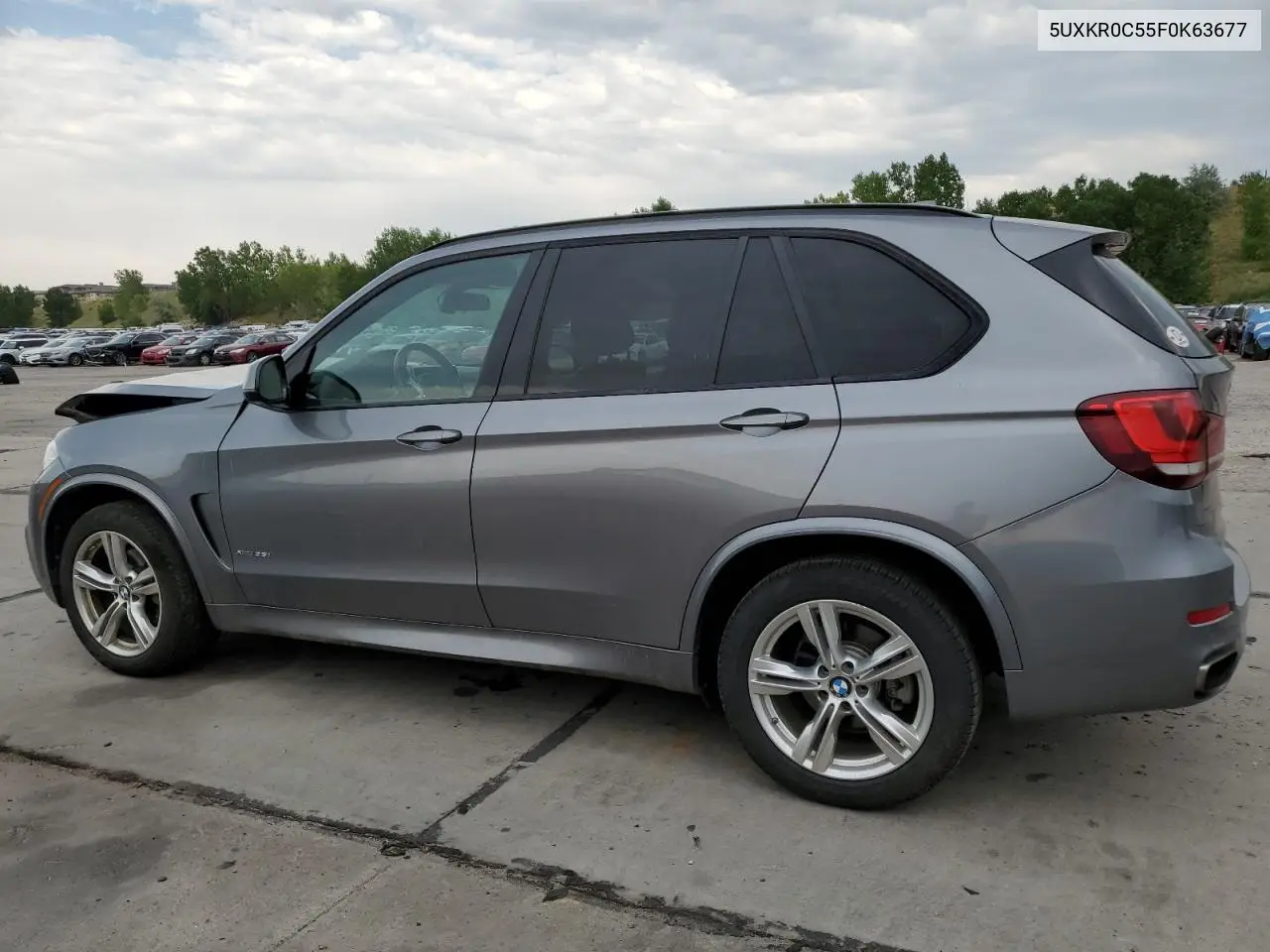 2015 BMW X5 xDrive35I VIN: 5UXKR0C55F0K63677 Lot: 65145465