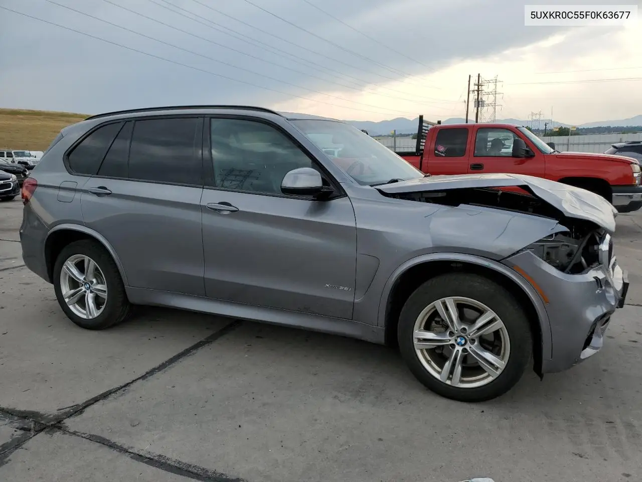 2015 BMW X5 xDrive35I VIN: 5UXKR0C55F0K63677 Lot: 65145465