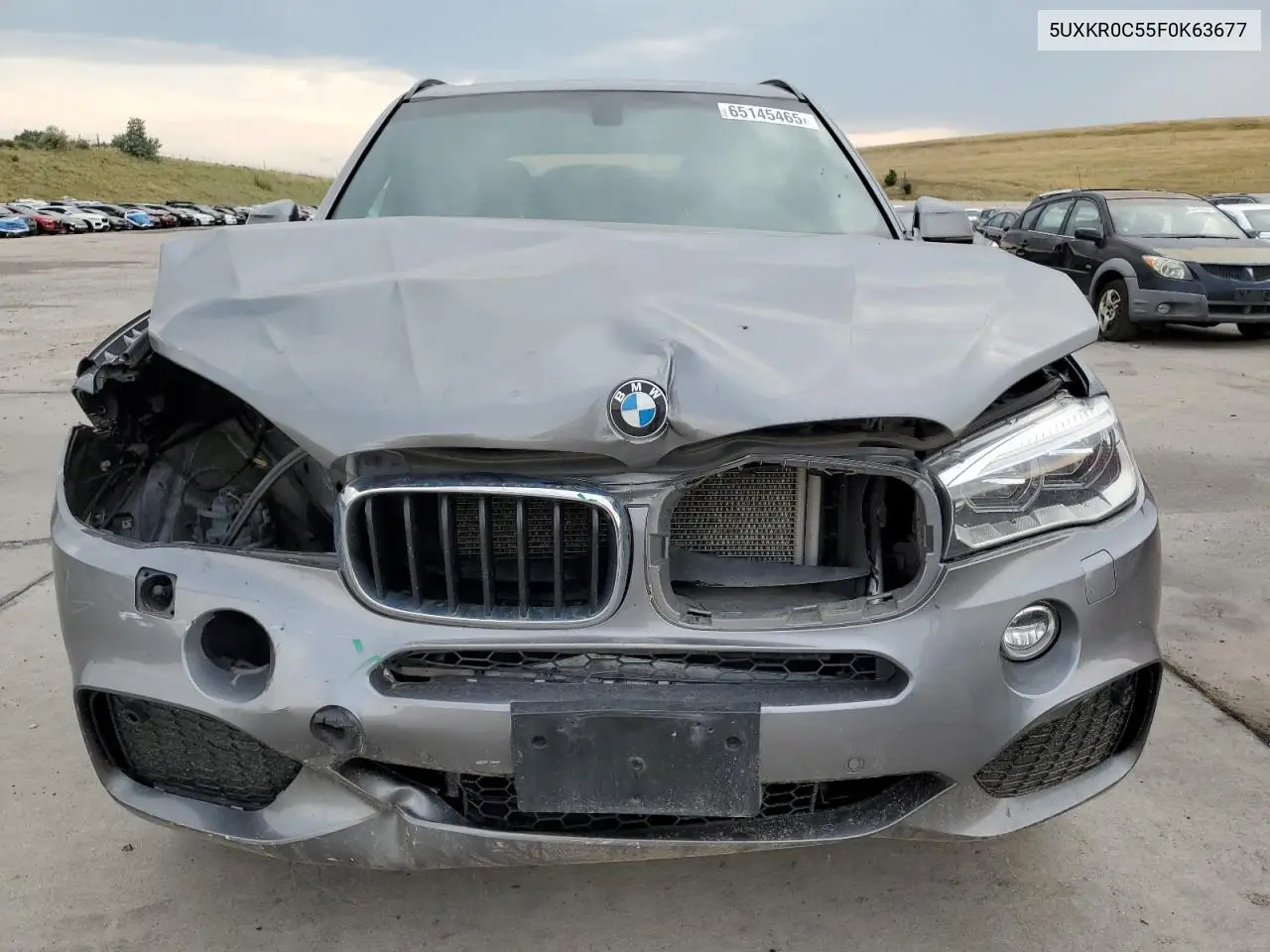 2015 BMW X5 xDrive35I VIN: 5UXKR0C55F0K63677 Lot: 65145465