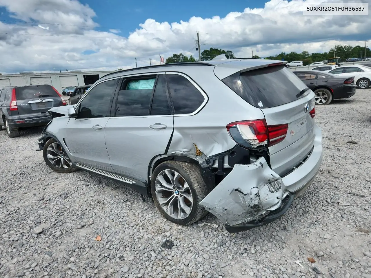 2015 BMW X5 Sdrive35I VIN: 5UXKR2C51F0H36537 Lot: 65208275