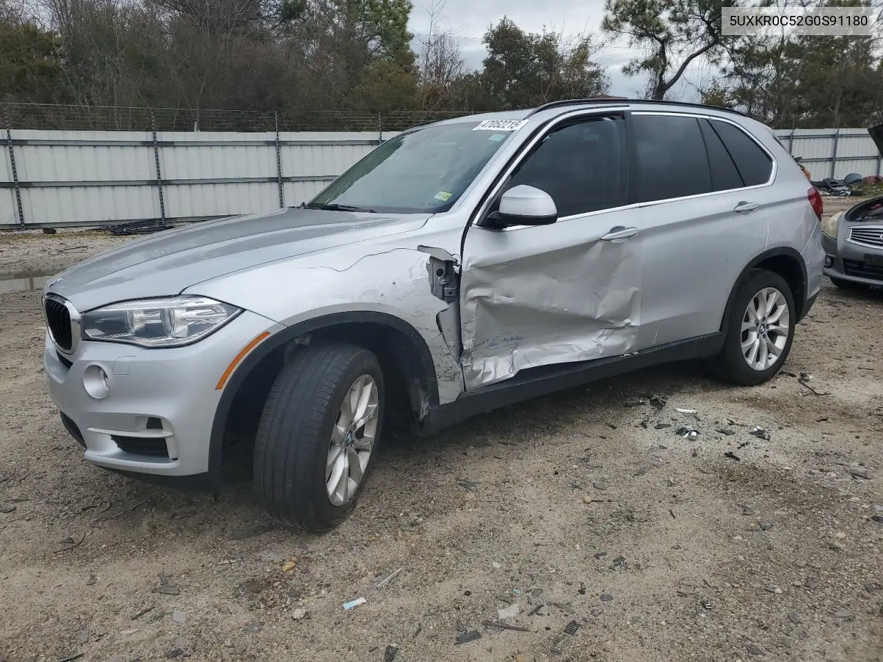2016 BMW X5 xDrive35I VIN: 5UXKR0C52G0S91180 Lot: 47052215