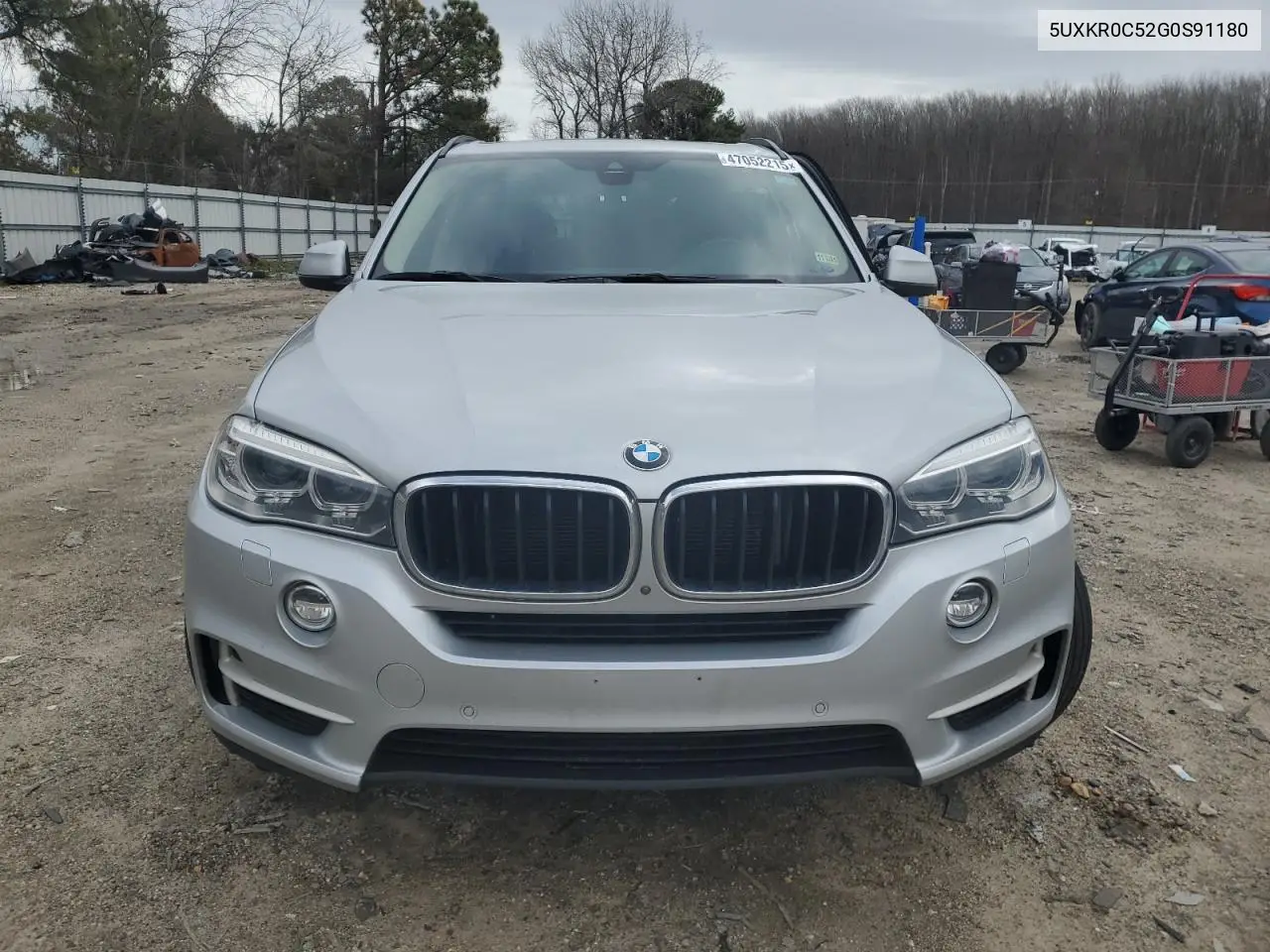 2016 BMW X5 xDrive35I VIN: 5UXKR0C52G0S91180 Lot: 47052215