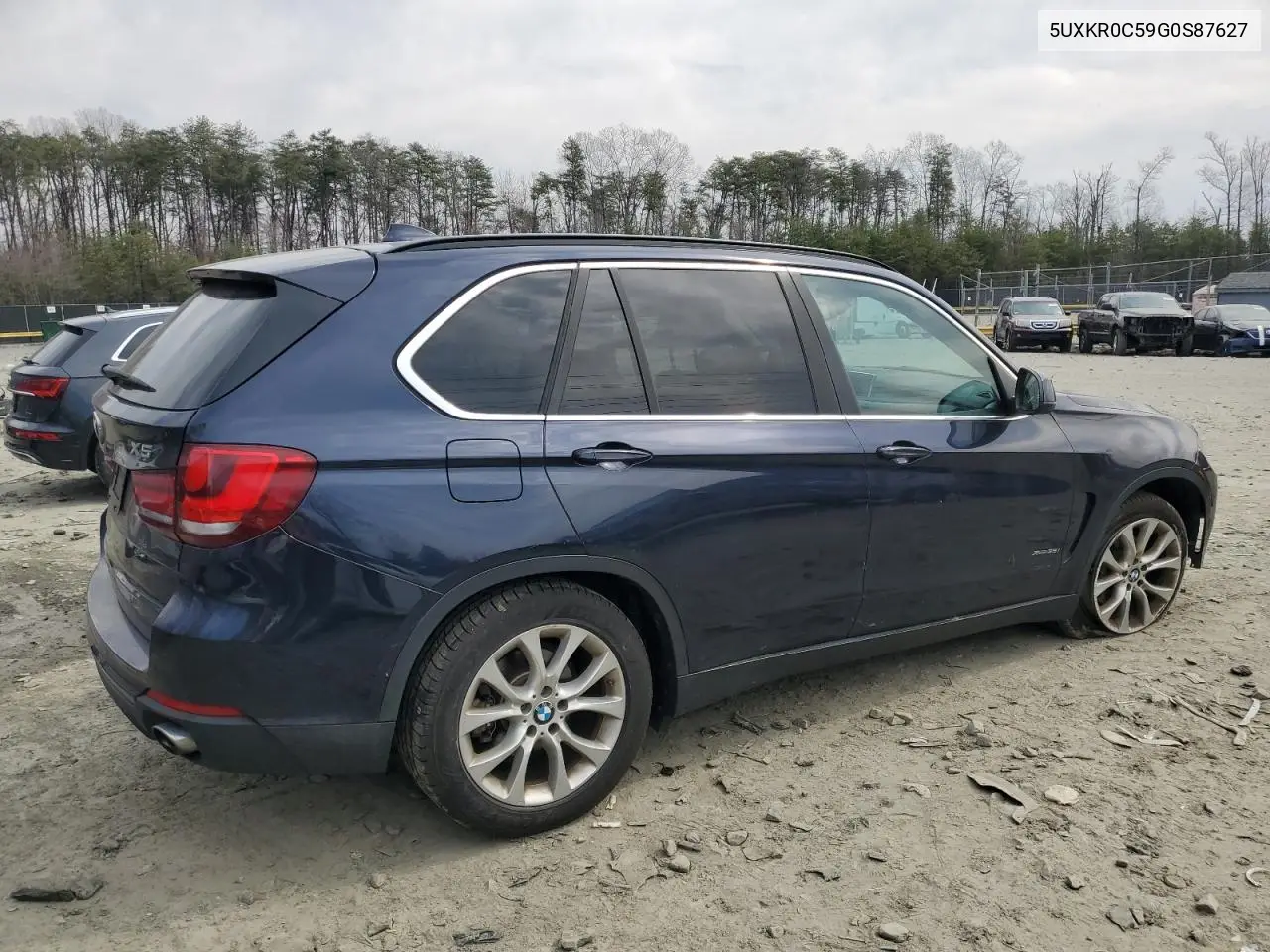 2016 BMW X5 xDrive35I VIN: 5UXKR0C59G0S87627 Lot: 49927865