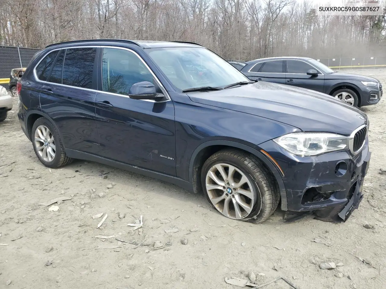 2016 BMW X5 xDrive35I VIN: 5UXKR0C59G0S87627 Lot: 49927865