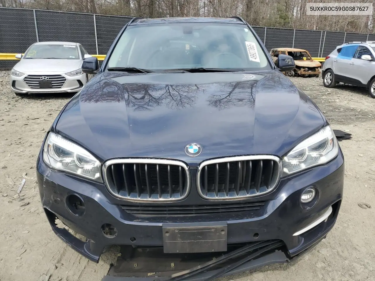 2016 BMW X5 xDrive35I VIN: 5UXKR0C59G0S87627 Lot: 49927865