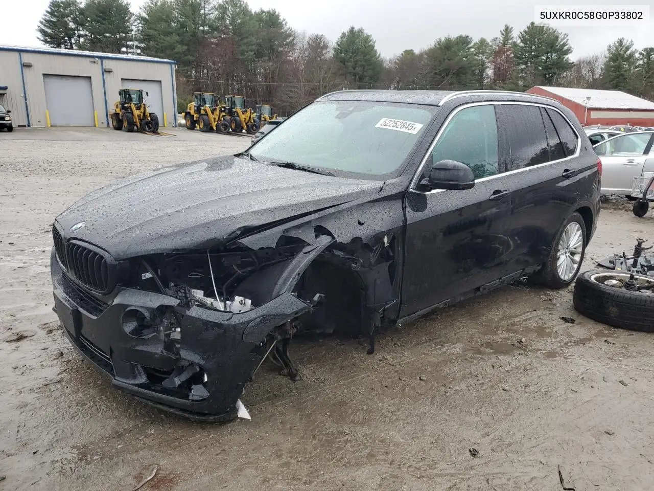 2016 BMW X5 xDrive35I VIN: 5UXKR0C58G0P33802 Lot: 52252845