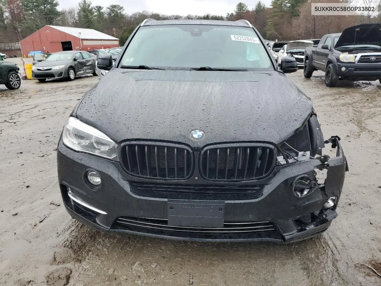 2016 BMW X5 xDrive35I VIN: 5UXKR0C58G0P33802 Lot: 52252845