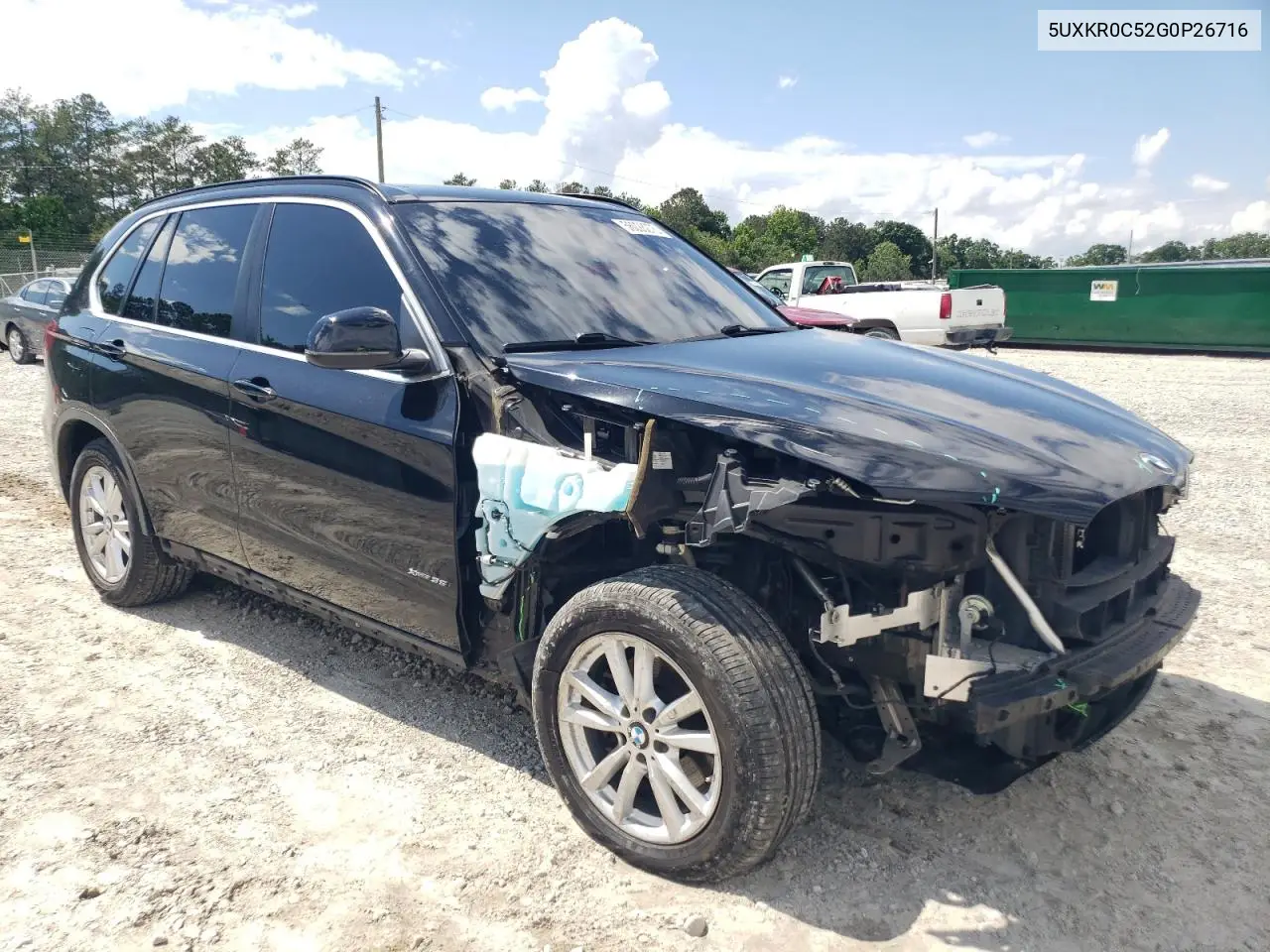 2016 BMW X5 xDrive35I VIN: 5UXKR0C52G0P26716 Lot: 56028275