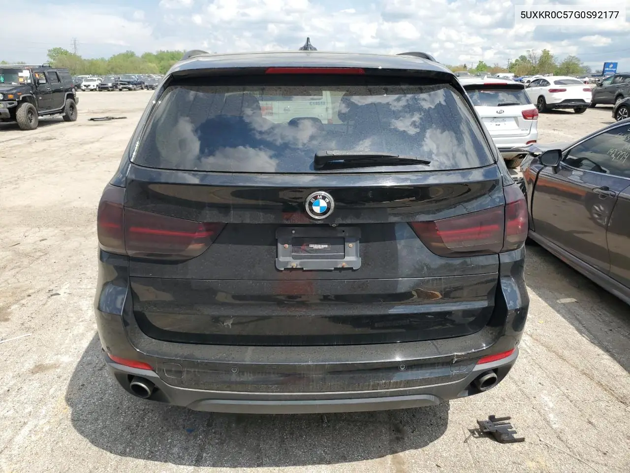 2016 BMW X5 xDrive35I VIN: 5UXKR0C57G0S92177 Lot: 56531635