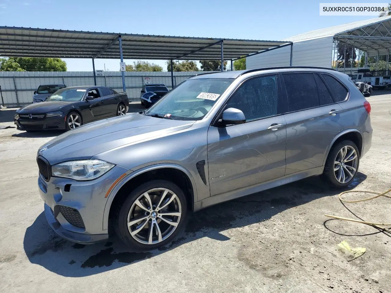 2016 BMW X5 xDrive35I VIN: 5UXKR0C51G0P30384 Lot: 59983695