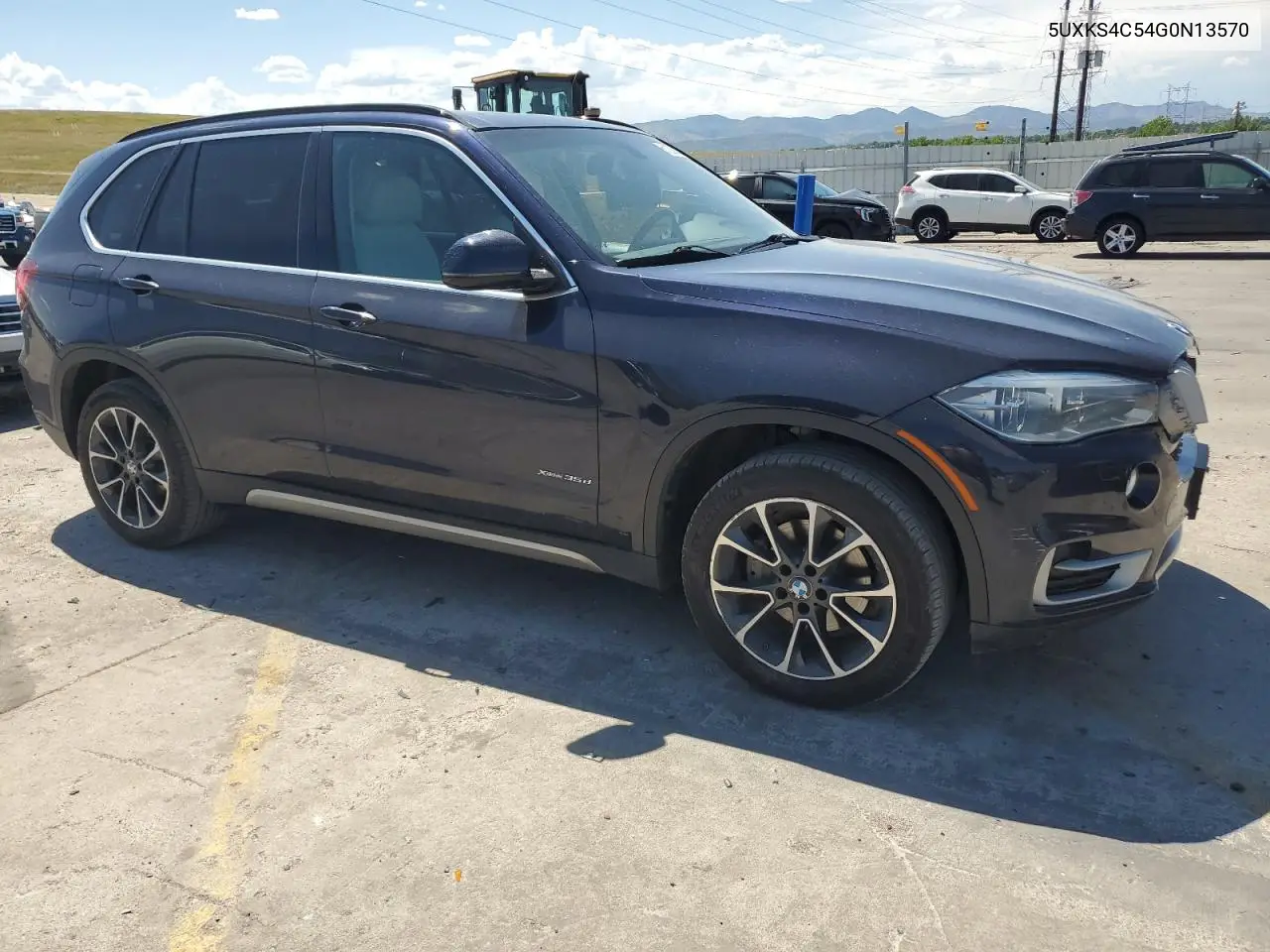 2016 BMW X5 xDrive35D VIN: 5UXKS4C54G0N13570 Lot: 61259645