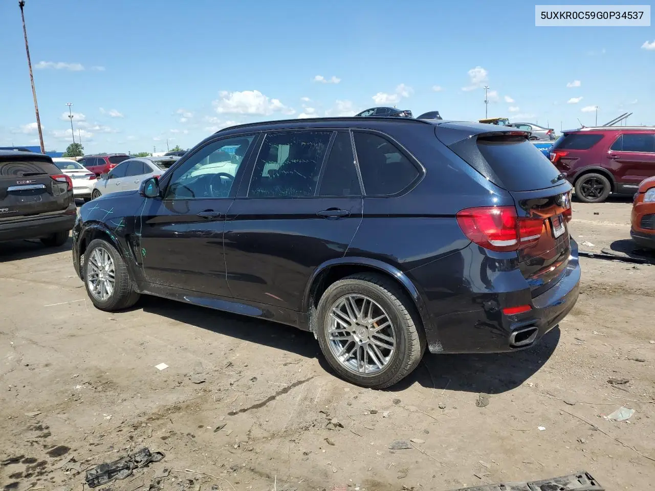 2016 BMW X5 xDrive35I VIN: 5UXKR0C59G0P34537 Lot: 62818835