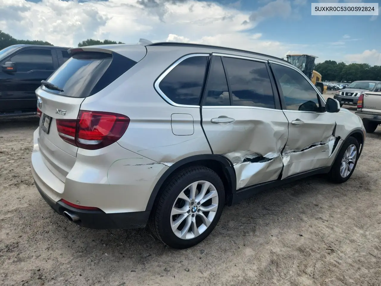 2016 BMW X5 xDrive35I VIN: 5UXKR0C53G0S92824 Lot: 62911315