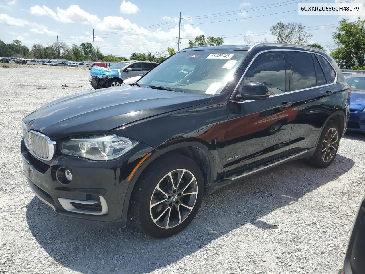 2016 BMW X5 Sdrive35I VIN: 5UXKR2C58G0H43079 Lot: 63039945