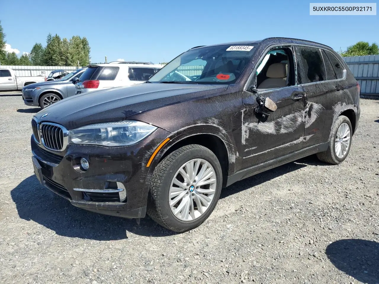 2016 BMW X5 xDrive35I VIN: 5UXKR0C55G0P32171 Lot: 63188345