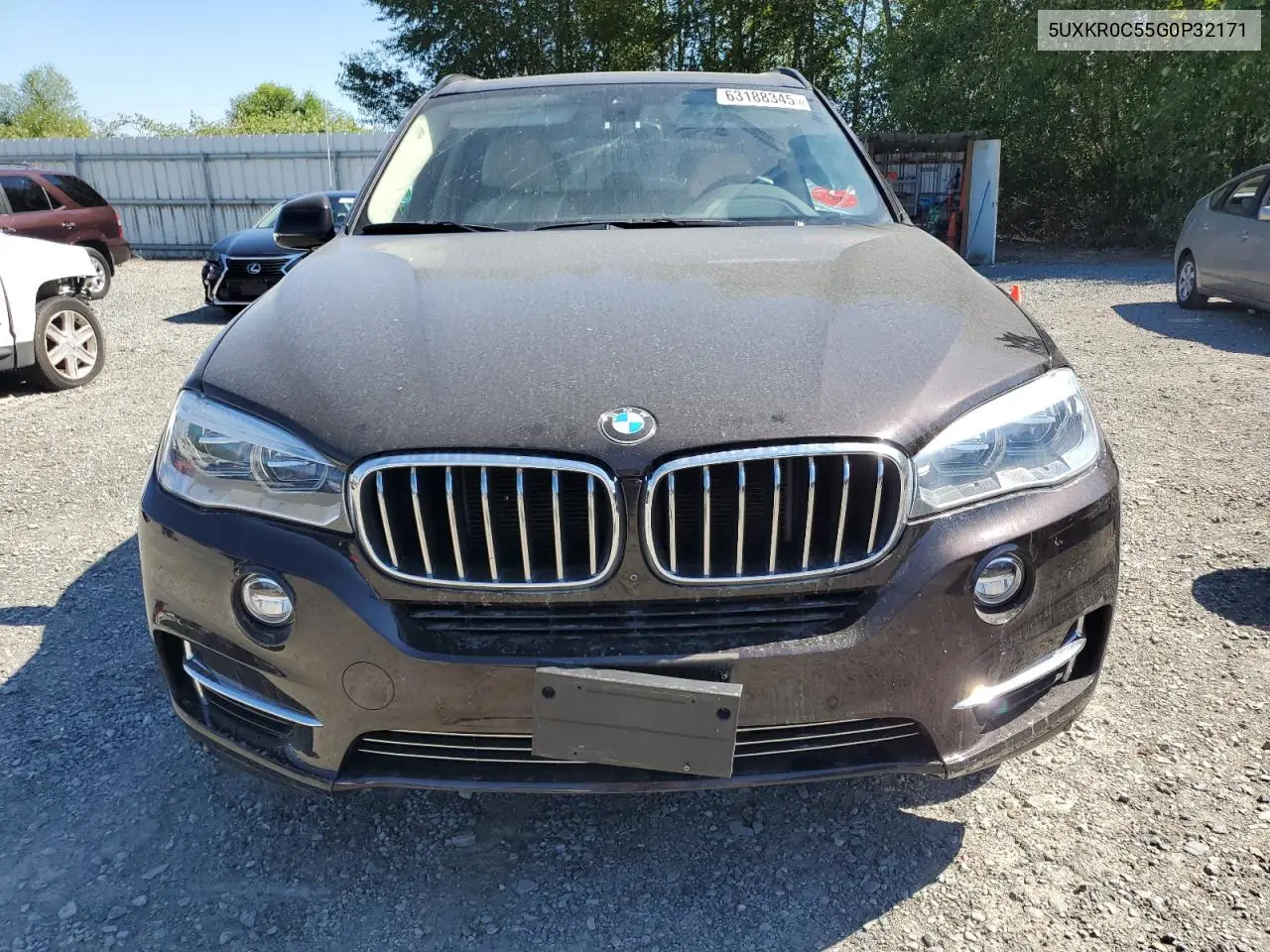 2016 BMW X5 xDrive35I VIN: 5UXKR0C55G0P32171 Lot: 63188345