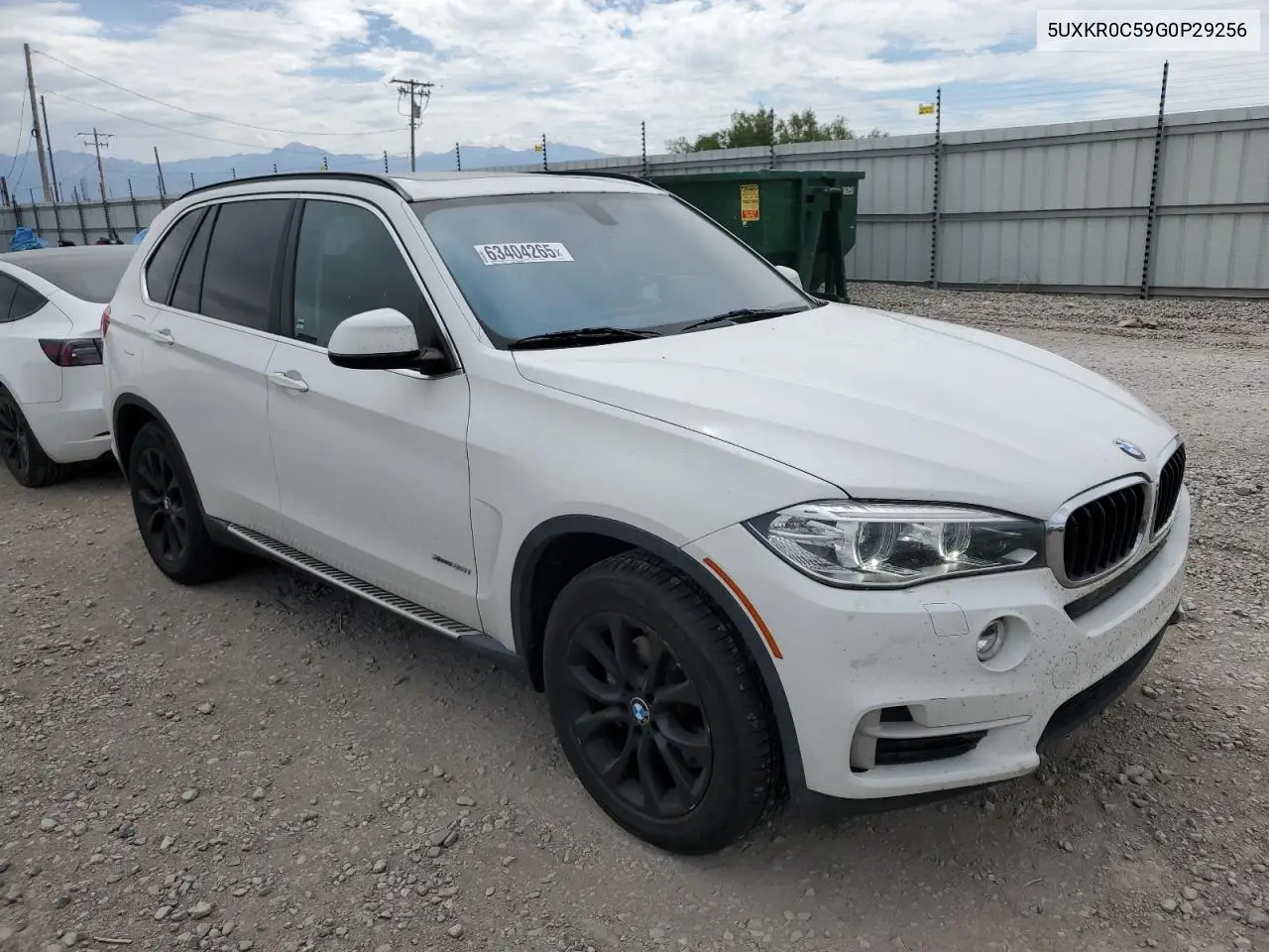 2016 BMW X5 xDrive35I VIN: 5UXKR0C59G0P29256 Lot: 63404265