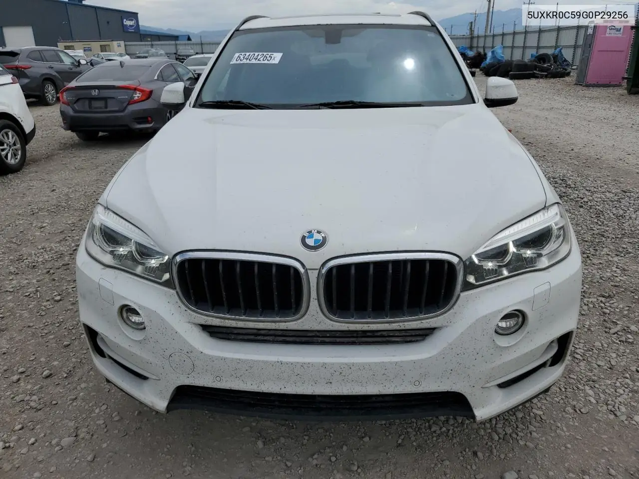 2016 BMW X5 xDrive35I VIN: 5UXKR0C59G0P29256 Lot: 63404265