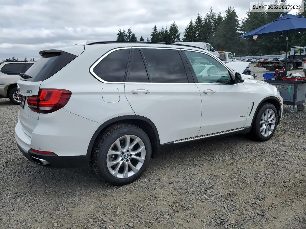 2016 BMW X5 Xdr40E VIN: 5UXKT0C52G0S75823 Lot: 63445665