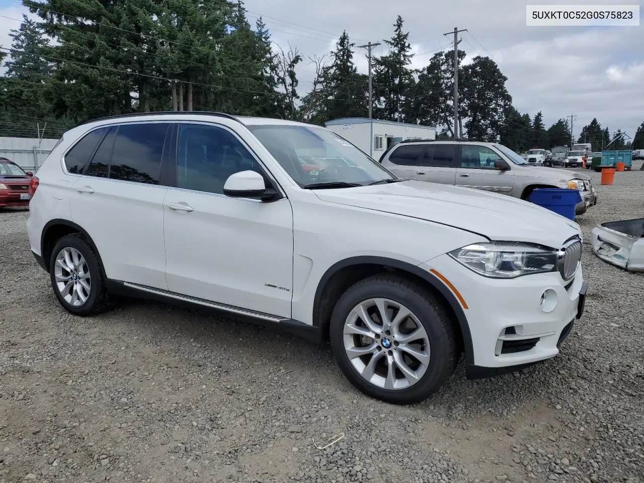 2016 BMW X5 Xdr40E VIN: 5UXKT0C52G0S75823 Lot: 63445665