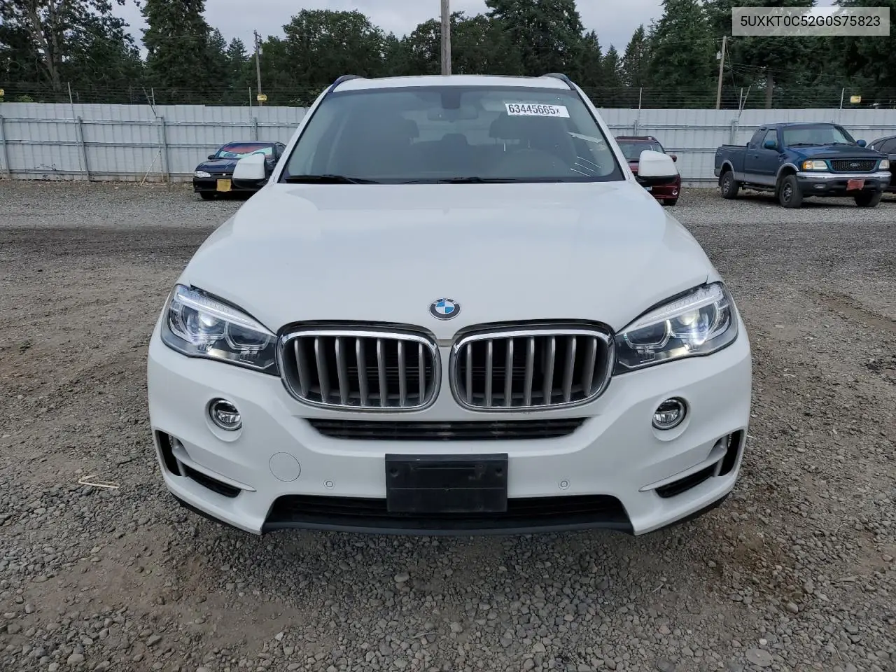 2016 BMW X5 Xdr40E VIN: 5UXKT0C52G0S75823 Lot: 63445665