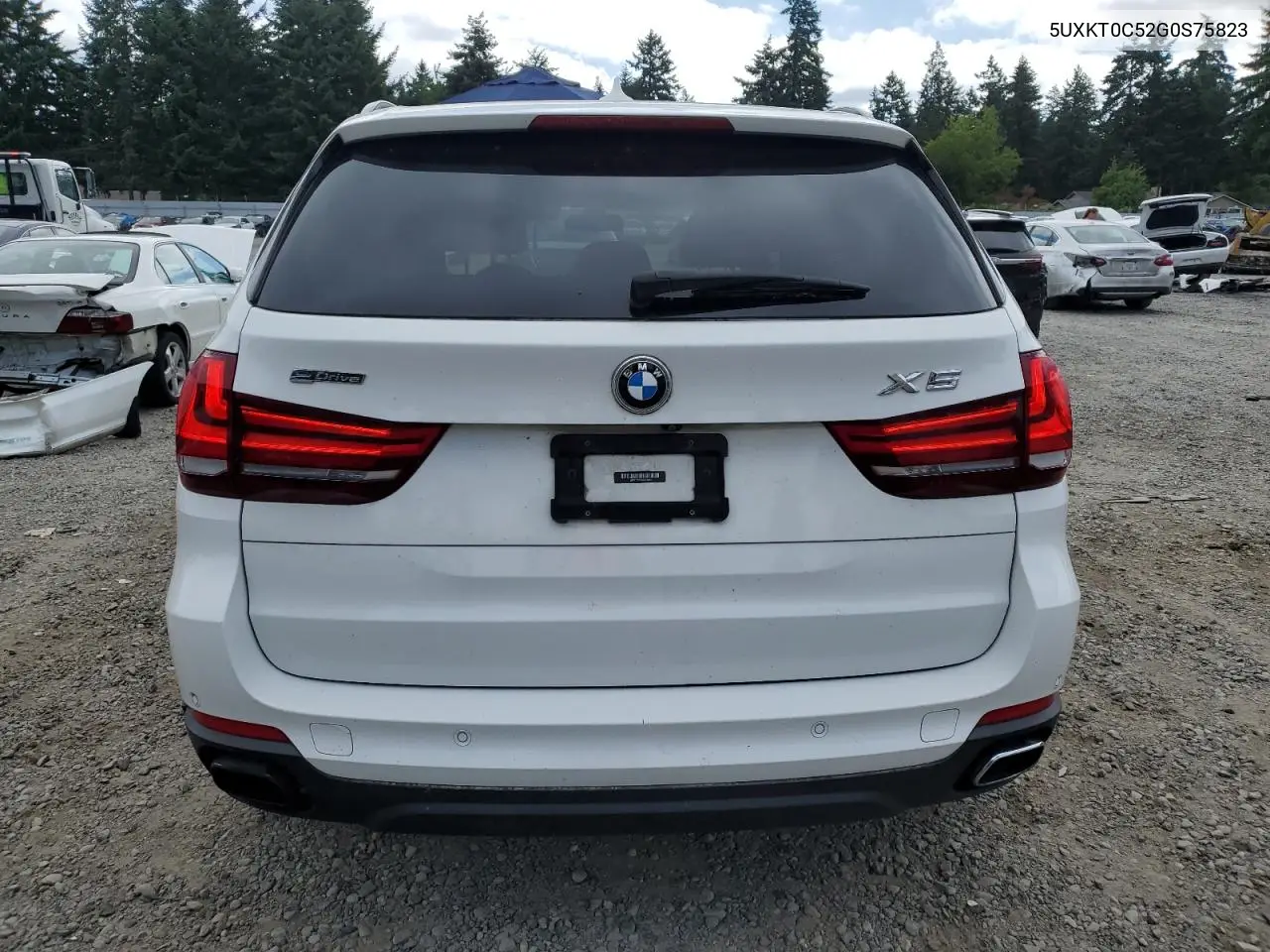 2016 BMW X5 Xdr40E VIN: 5UXKT0C52G0S75823 Lot: 63445665