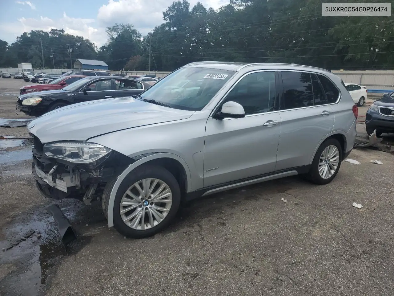 2016 BMW X5 xDrive35I VIN: 5UXKR0C54G0P26474 Lot: 64035255