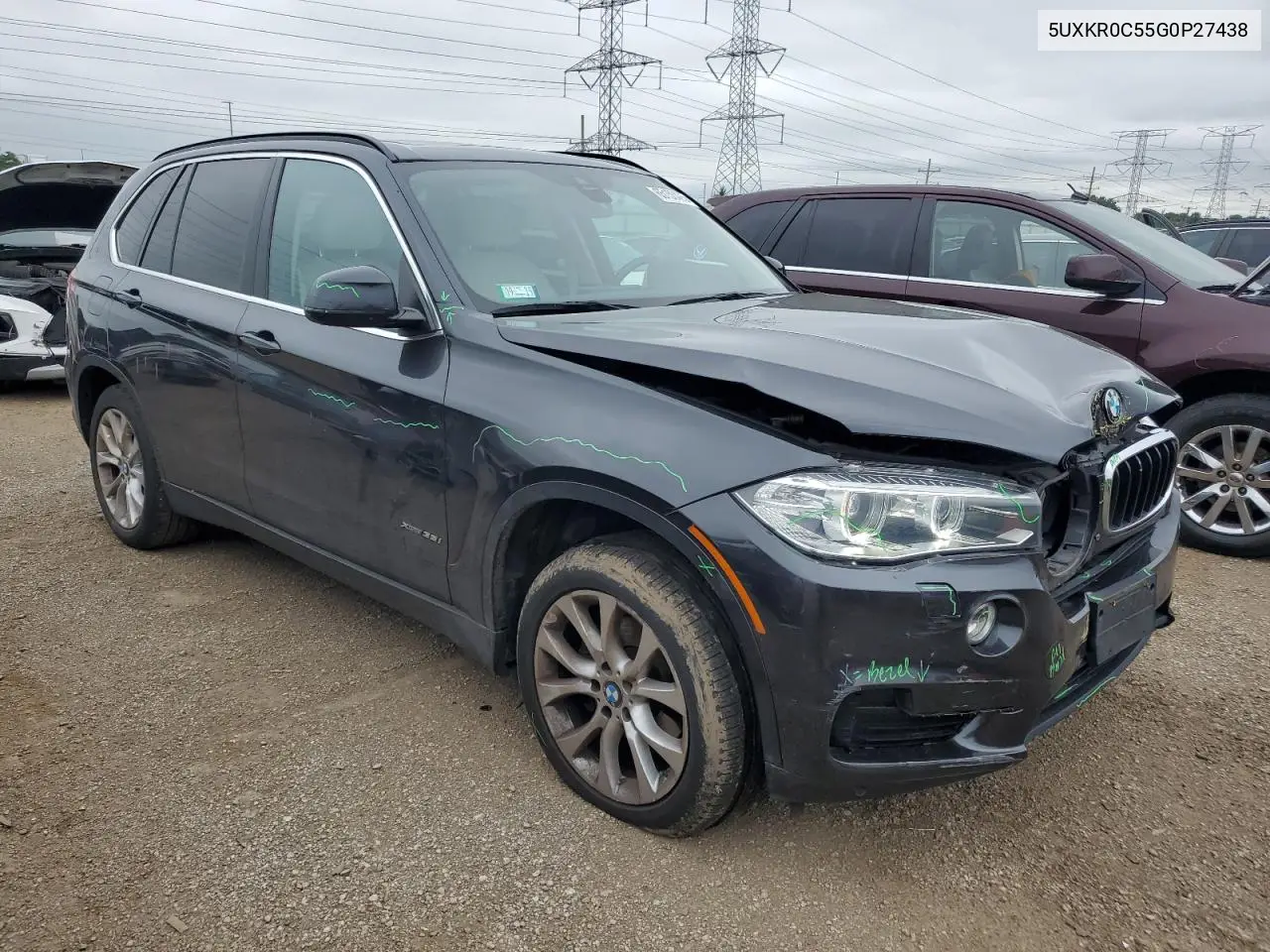 2016 BMW X5 xDrive35I VIN: 5UXKR0C55G0P27438 Lot: 65150425