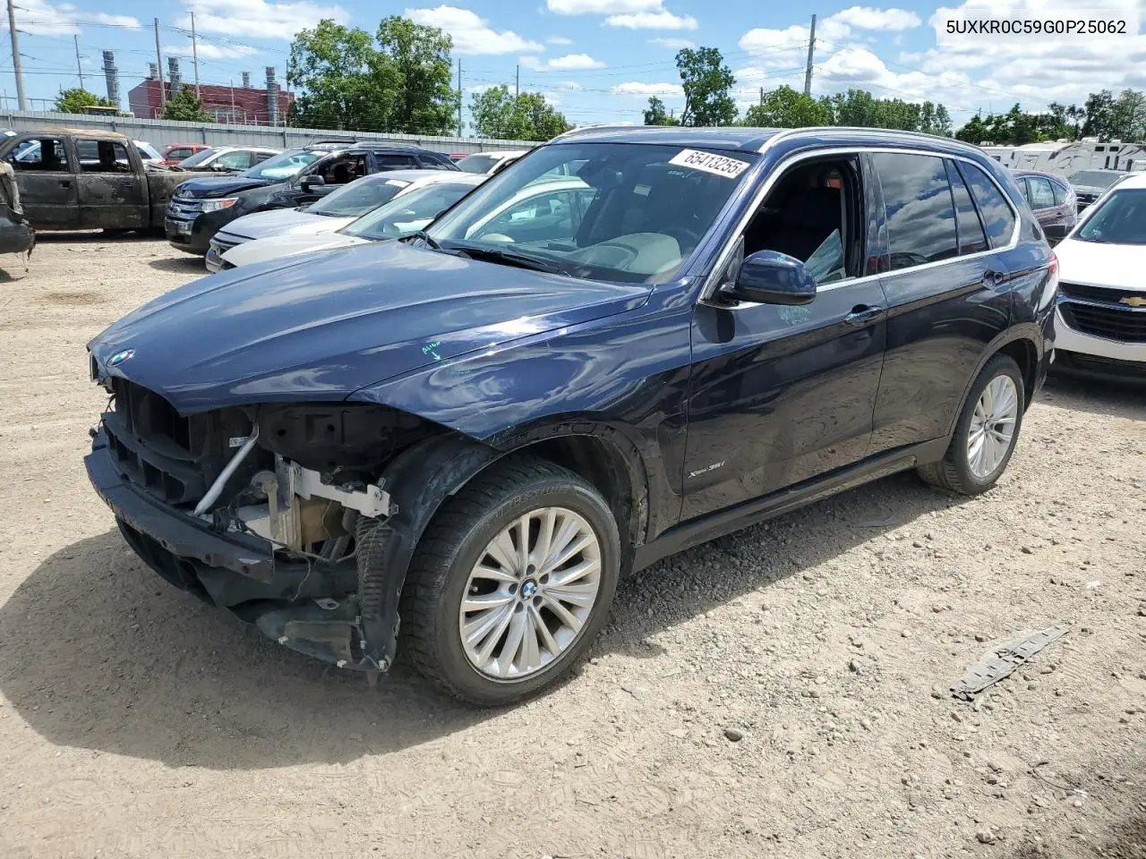 2016 BMW X5 xDrive35I VIN: 5UXKR0C59G0P25062 Lot: 65413255