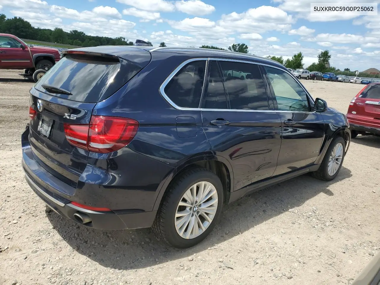 2016 BMW X5 xDrive35I VIN: 5UXKR0C59G0P25062 Lot: 65413255