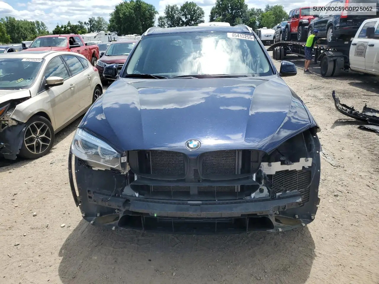 2016 BMW X5 xDrive35I VIN: 5UXKR0C59G0P25062 Lot: 65413255