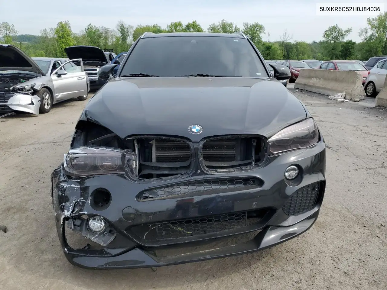2017 BMW X5 xDrive50I VIN: 5UXKR6C52H0J84036 Lot: 56130655