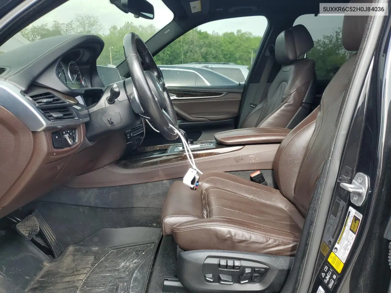 2017 BMW X5 xDrive50I VIN: 5UXKR6C52H0J84036 Lot: 56130655